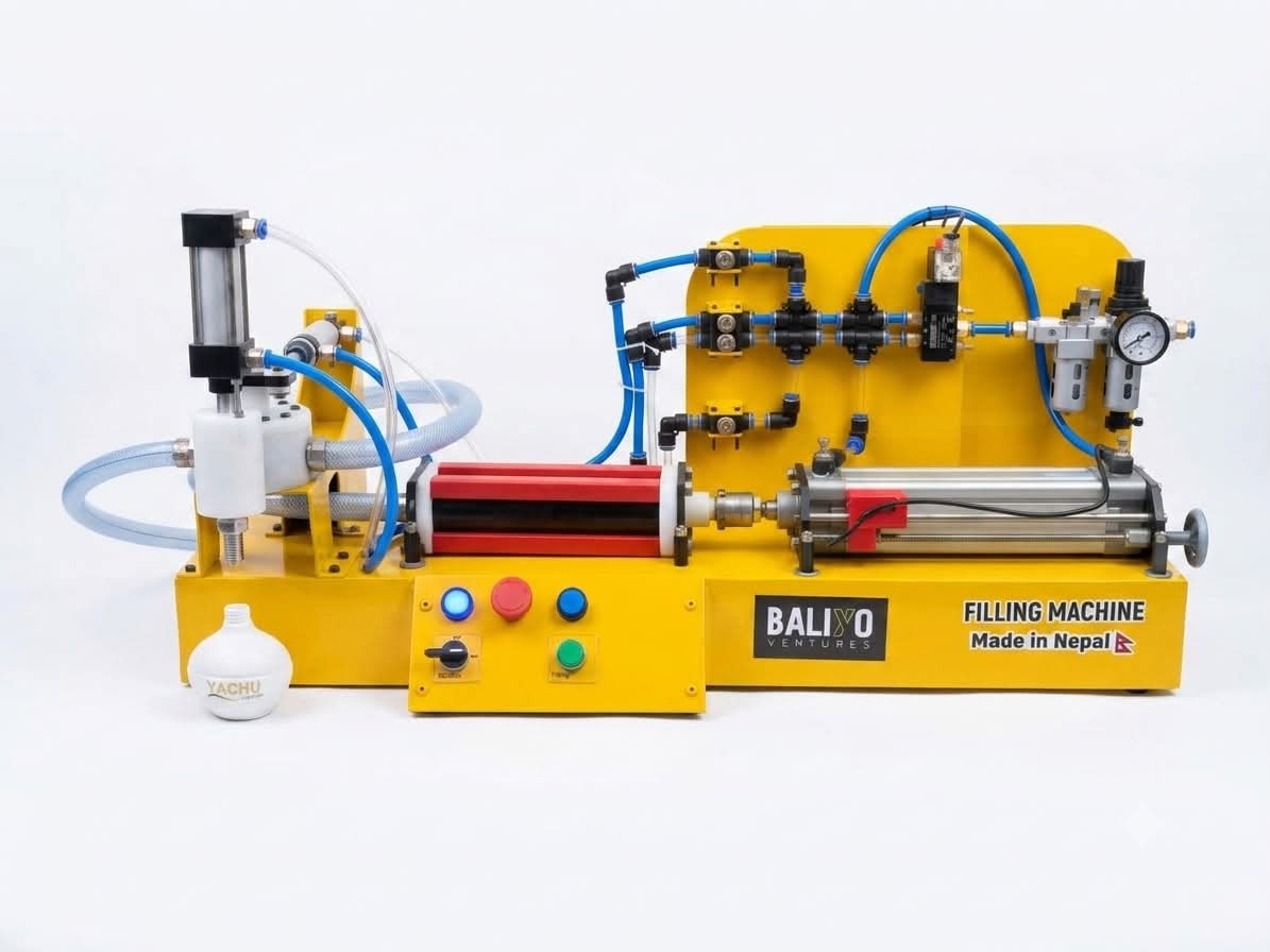 Pneumatic Piston Oil Filling Machine-Mechanical Design & CAD