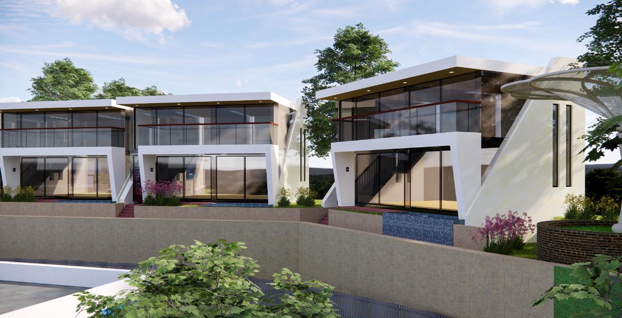 Modern Villa Row Houses