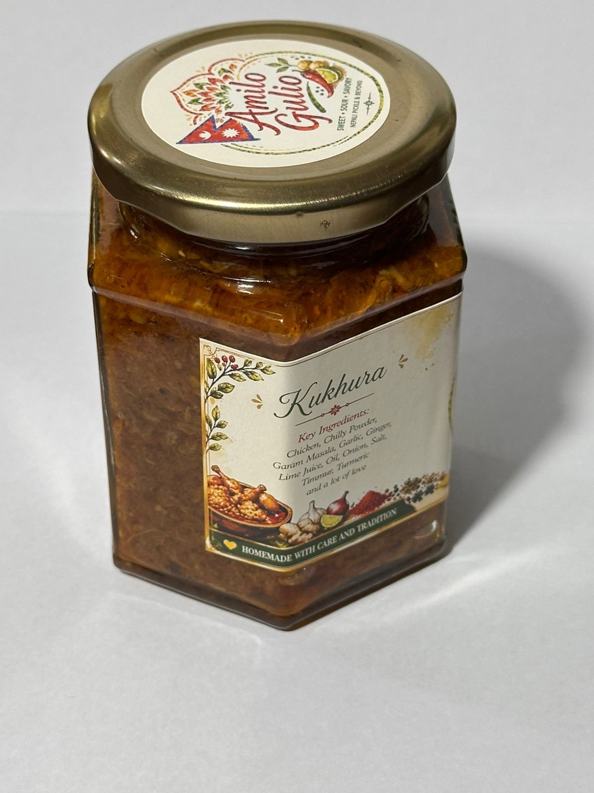 Kukhura (⁠Chicken) ko Achaar view 1