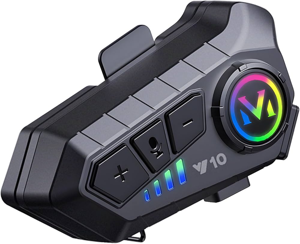 Y10 Motorcycle Helmet Bluetooth Headset view 1