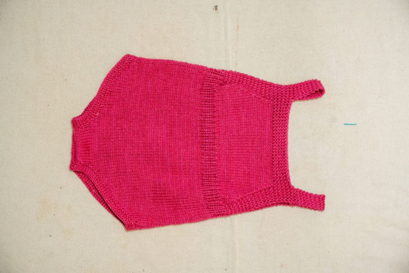 Handmade Wool Baby Bumper Set view 2