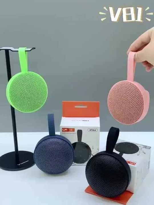 LP-V81 Wireless Blue-tooth IPX4 Waterproof Speaker Portable Active USB TF BT Stereo Bass Sound Speaker With FM Radio view 4
