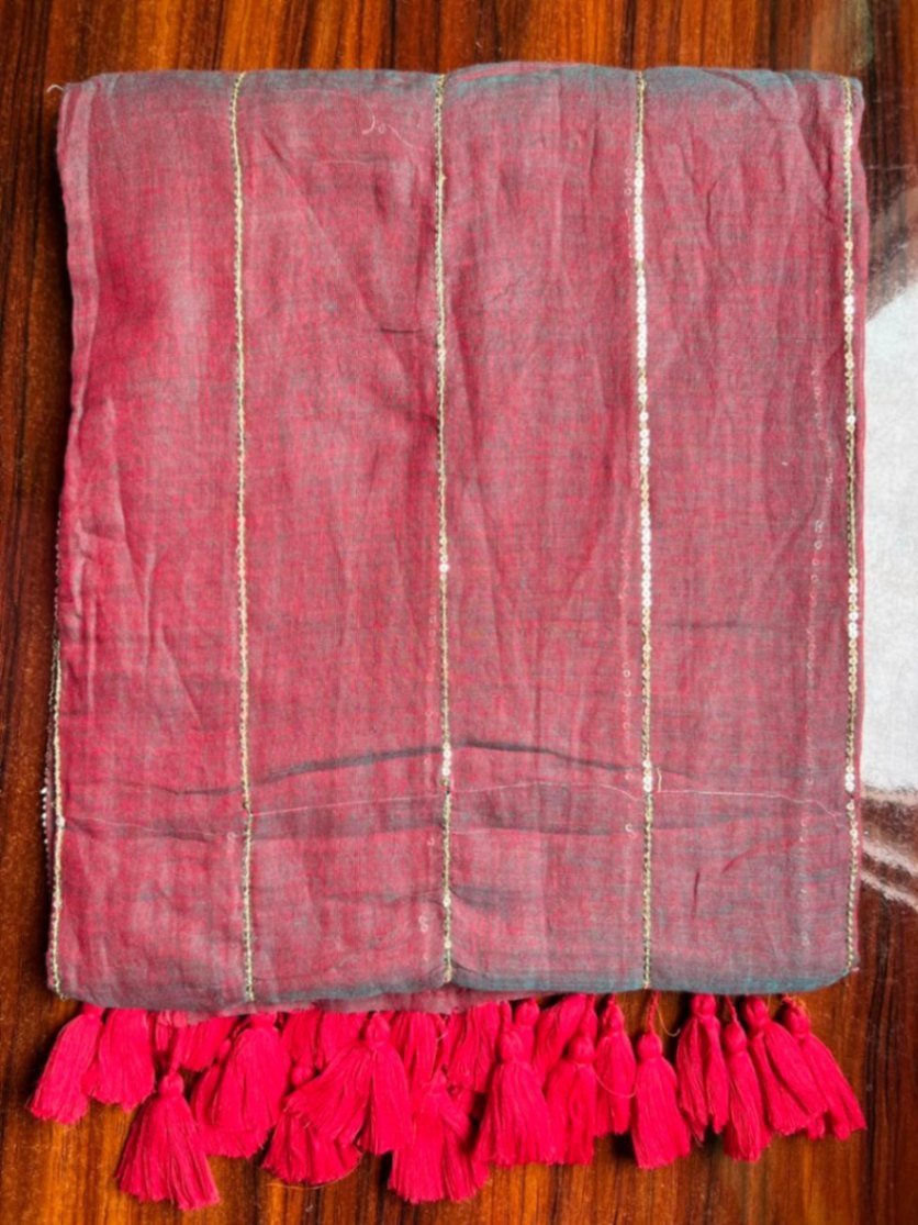 Mul cotton sequence sare view 3