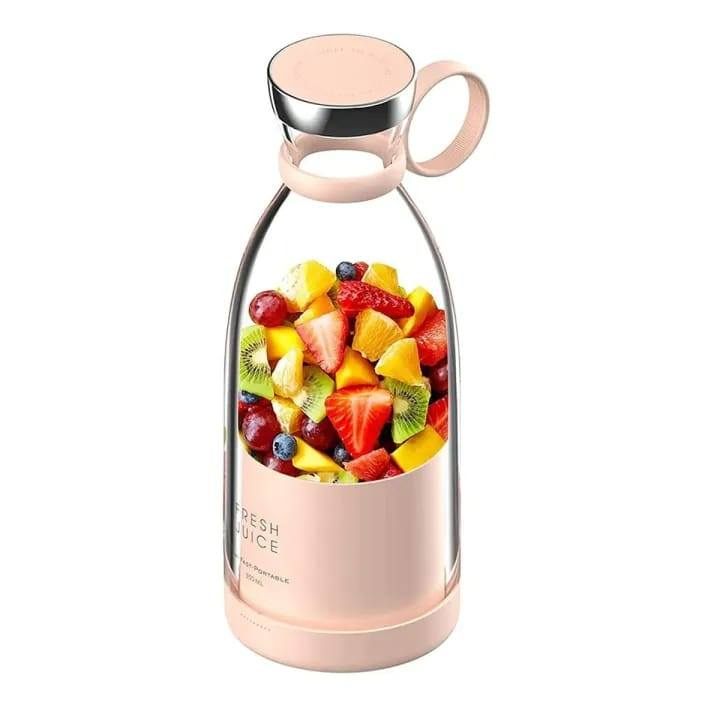 Travel Portable Fresh Juice Blender Bottle For Milkshake Whole Fruit Juicer And Blender-420Ml view 1
