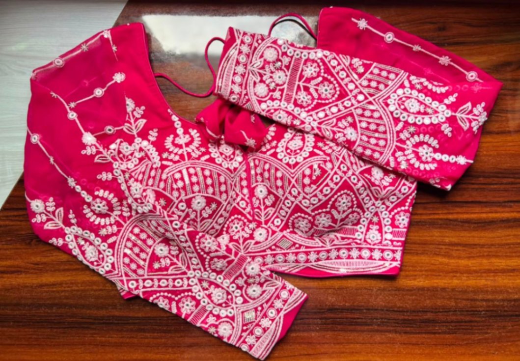 Gorgett Embroidery Blouse view 1