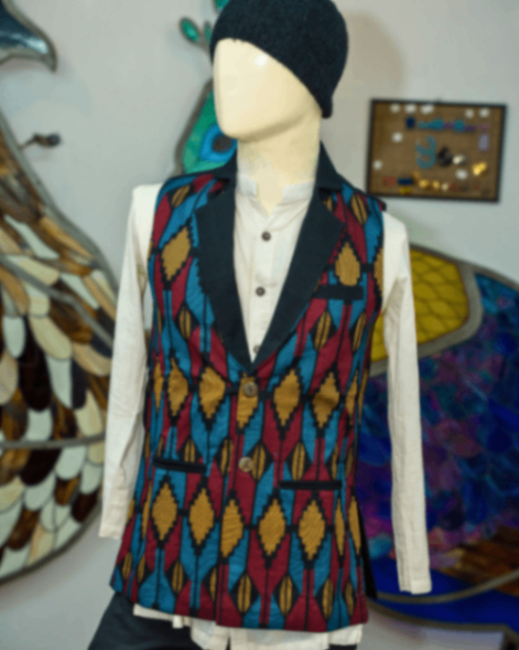 Dhaka Waist Coat (Mens) view 5