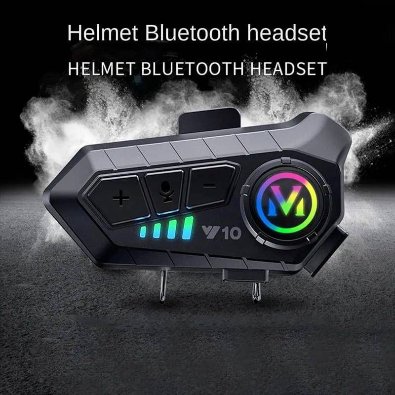 Y10 Motorcycle Helmet Bluetooth Headset view 2