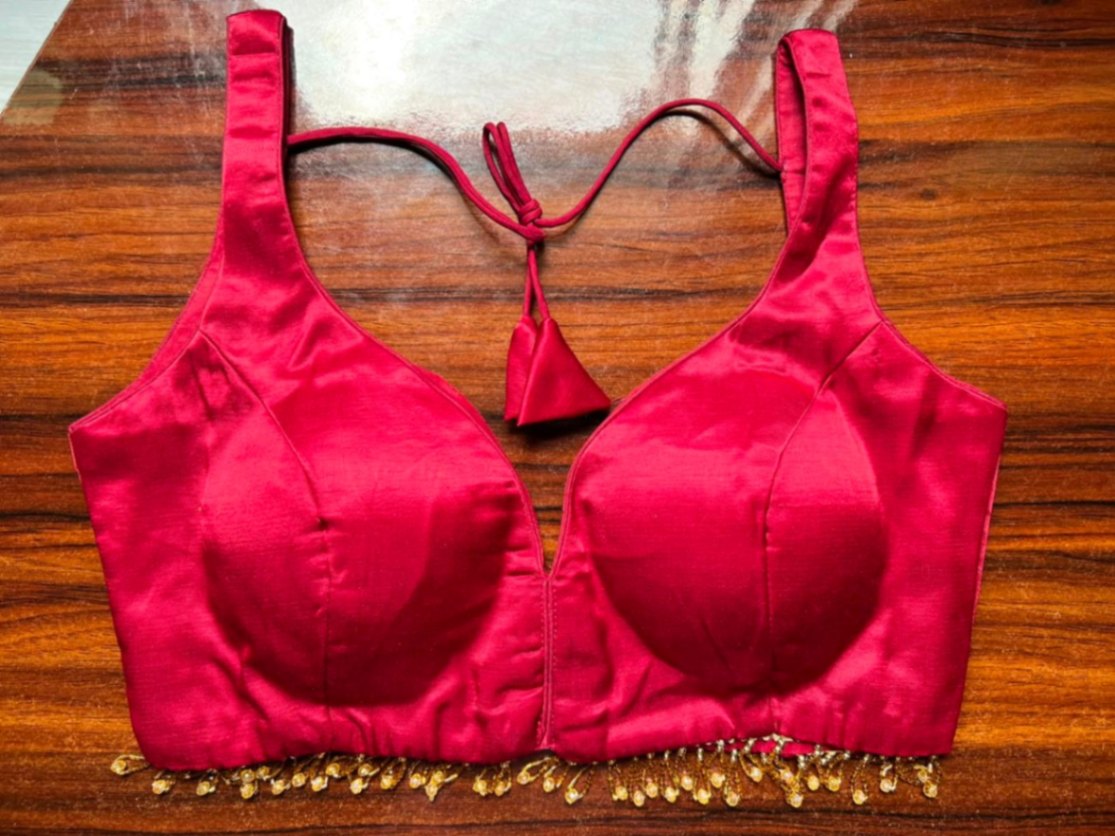 Gaji silk blouse view 3