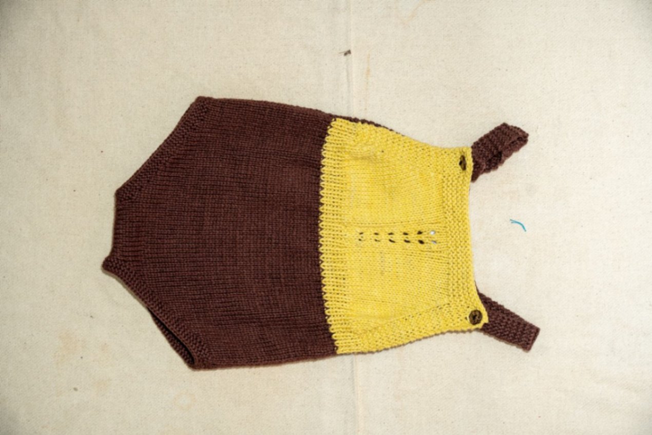 Handmade Wool Baby Bumper Set view 1