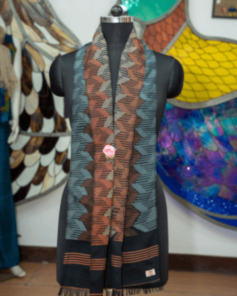 Half Dhaka Shawl view 5