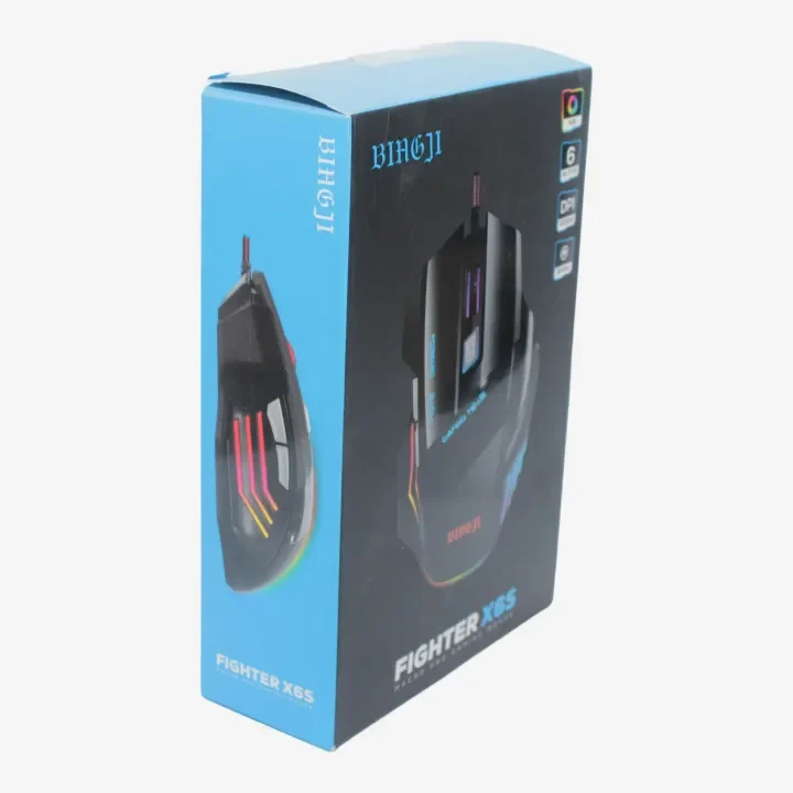 Black Fighter X65 Gaming Mouse view 1