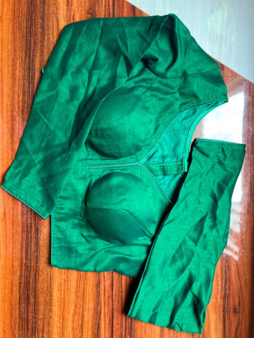 Silk blouse view 1