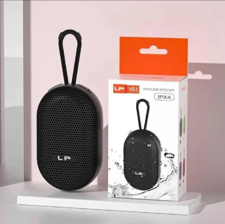 LP V83 IPX4 Waterproof Wireless Good Bass Portable Speaker With FM Radio, TF, Usb view 1
