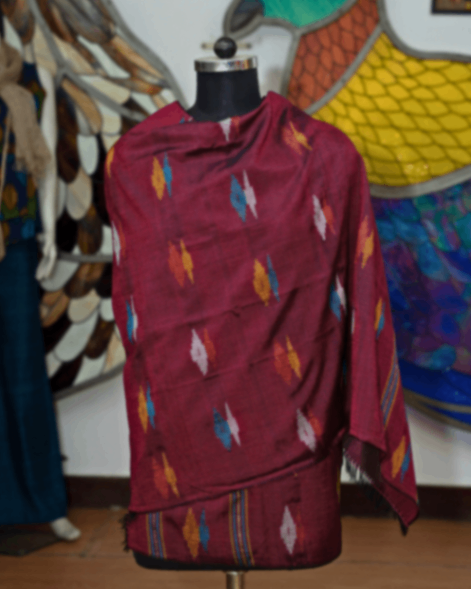 Premium Dhaka Shawl view 1