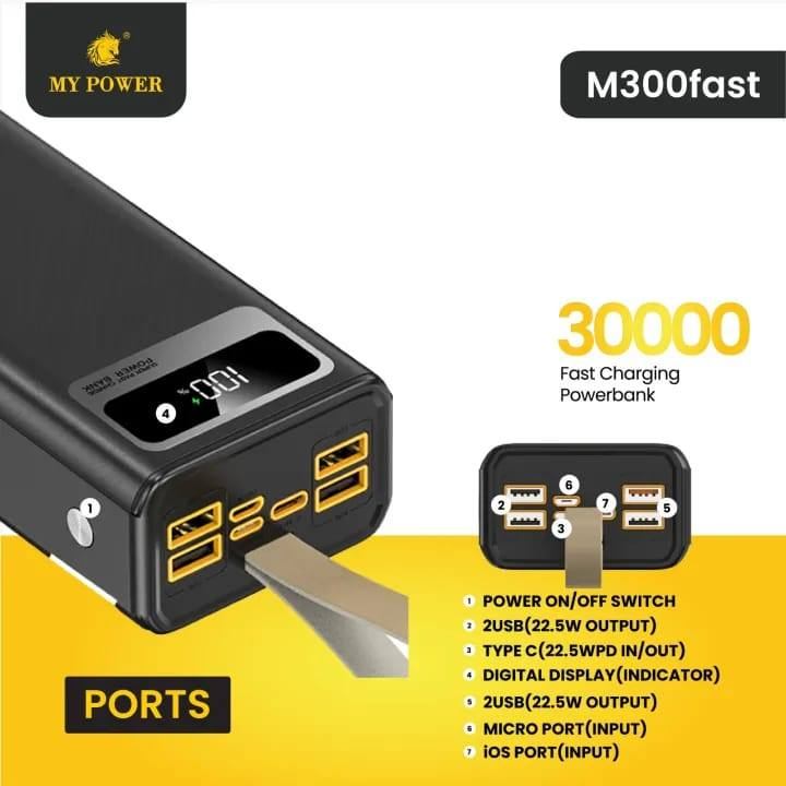 My Power 30000mAh Power Bank view 2