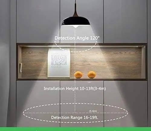 7 Watt Pir Motion And Daylight Sensor LED Bulb- B22 Whiite view 3