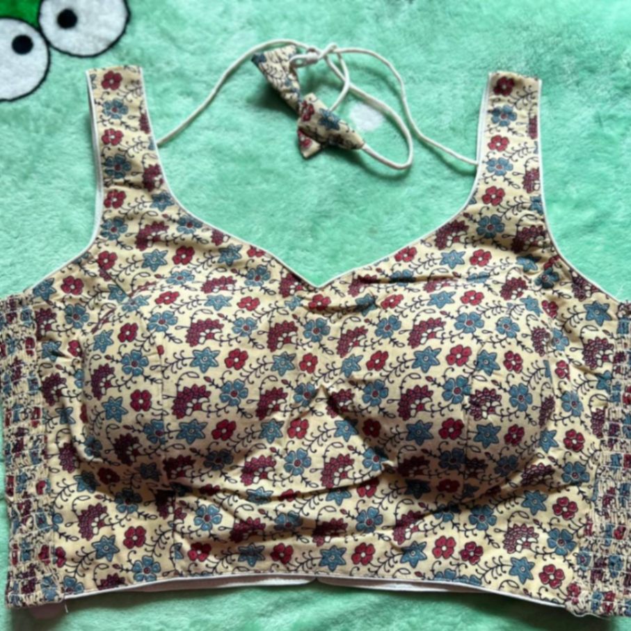 Ajrakh Print Cotton Blouse view 1