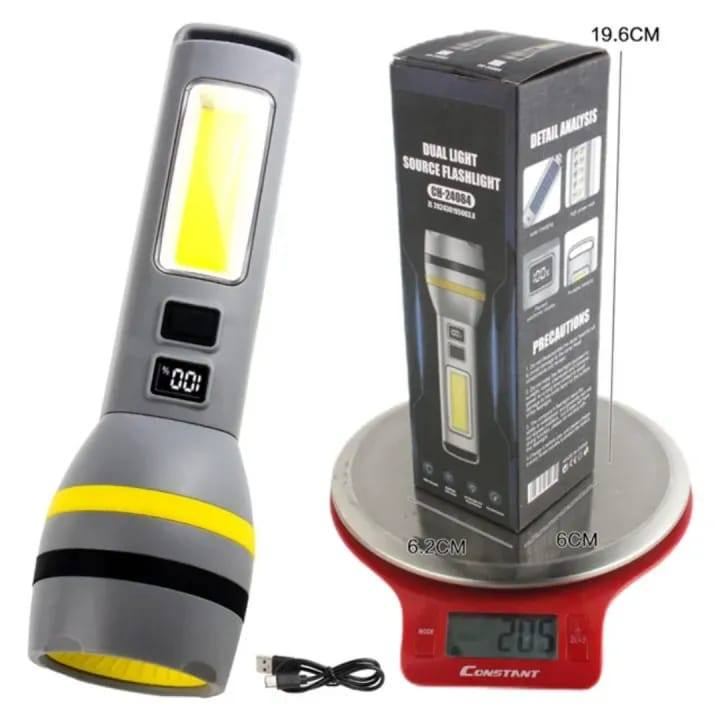 Dual Light Source Flashlight CH-24084 view 5