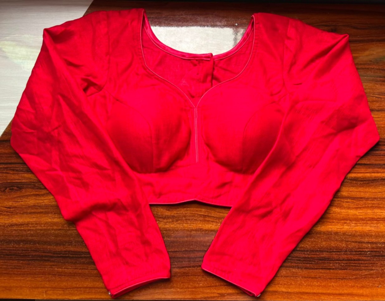 Silk blouse view 3