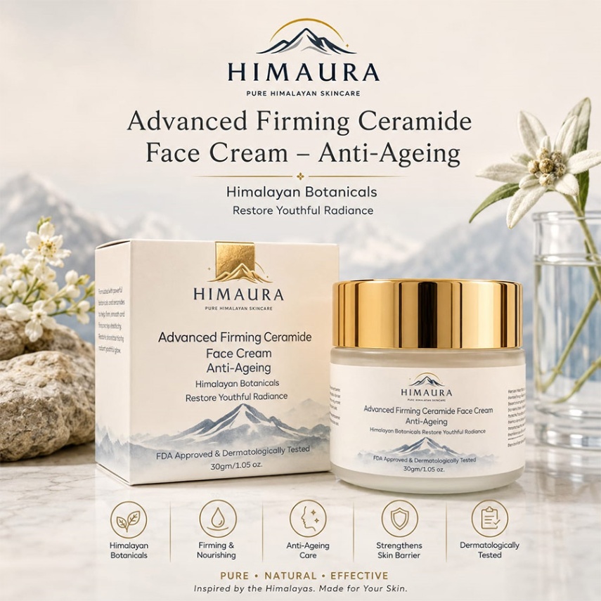 HIMAURA - Advanced Firming Ceramide Face Cream Anti-Ageing