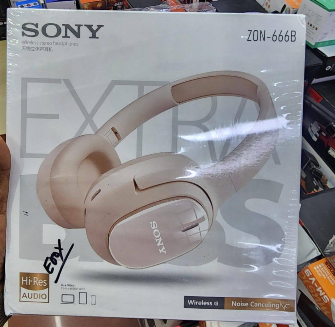 SONY Wireless stereo headphones ZON-666B view 2