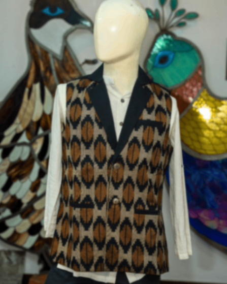 Dhaka Waist Coat (Mens) view 3