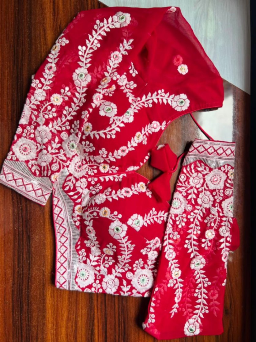 Gorgett Embroidery Blouse view 2