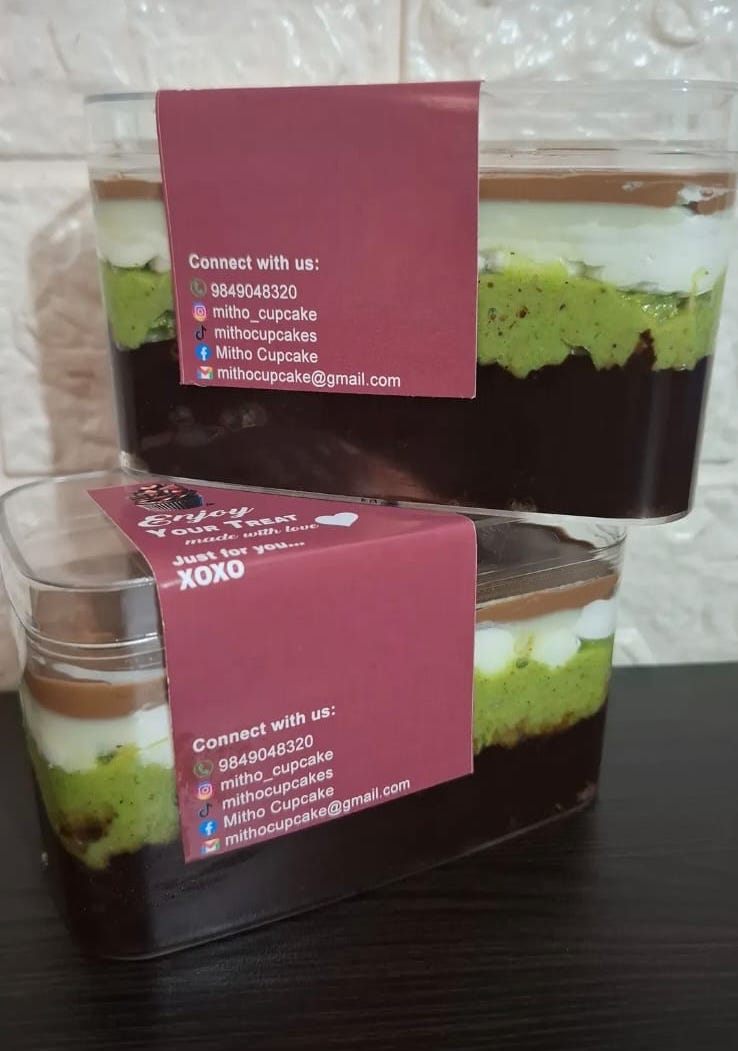 Kunafa Tub from Mitho Cup Cake Nepal