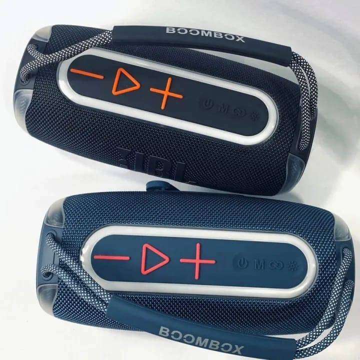 Boombox 680 Bluetooth Speaker RGB Led Light Powerful Bass Clear Sound Quality 4-6 Hours Playtime view 4