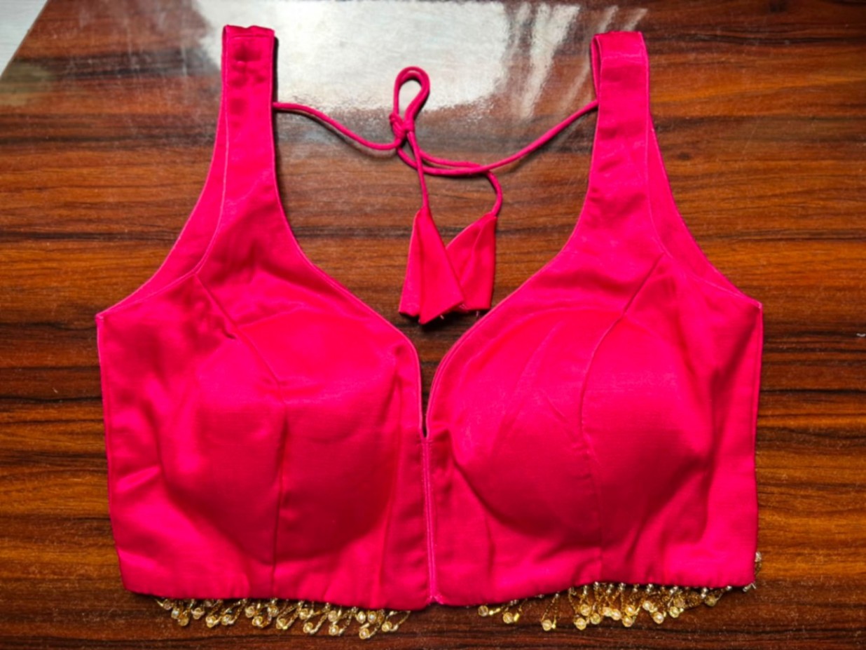Gaji silk blouse view 2