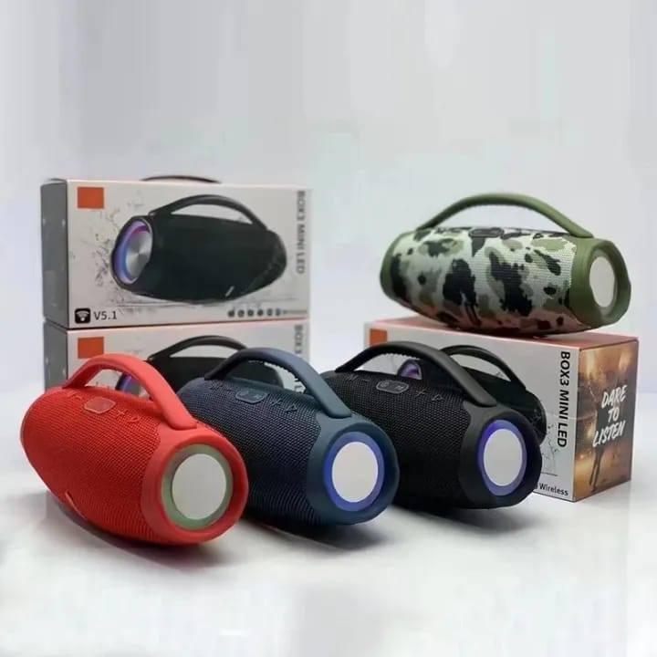 BOX3 MINI LED Hot Selling Big Partybox Speakers Wireless Speaker Party Box Party Speaker With Lights view 3