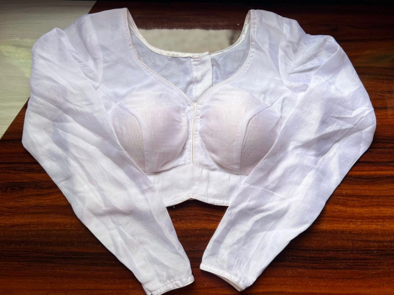 Silk blouse view 5