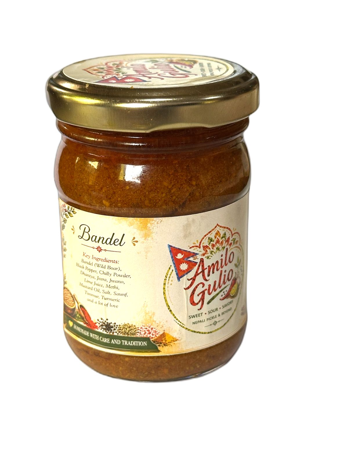 Bandel (Wild Boar) Ko Mittho Twakka Achaar (120 gm Small Jar)