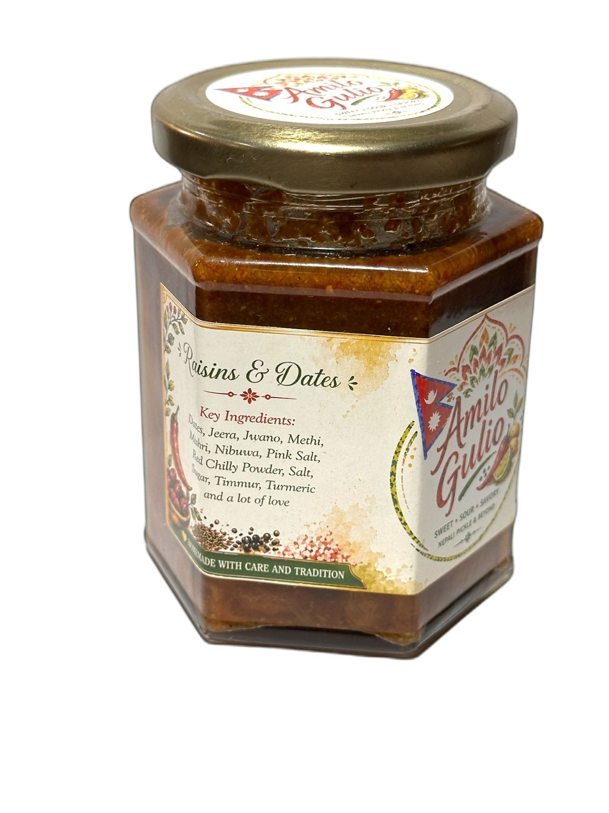 Raisins & Dates (290 gm Hexa Jar)